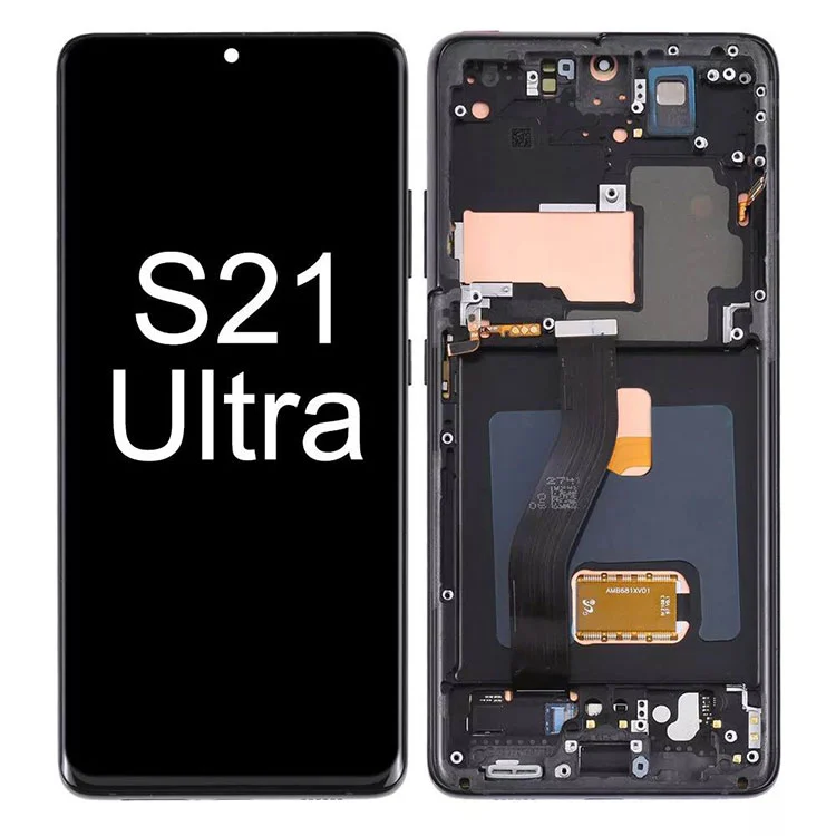 सैमसंग गैलेक्सी S21 अल्ट्रा एलसीडी डिस्प्ले टच स्क्रीन असेंबली रिप्लेसमेंट के लिए